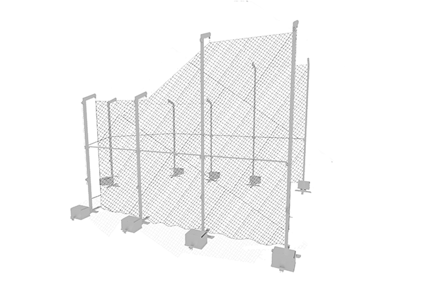 移动式铁饼护笼