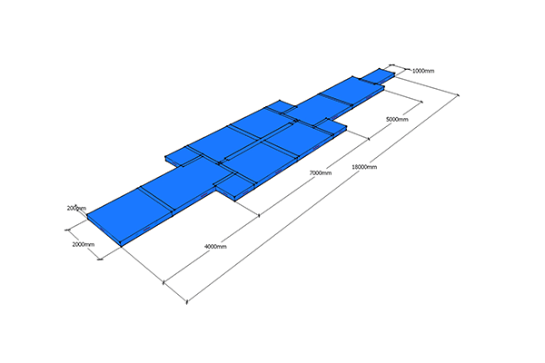 平衡木保护垫（比赛型）