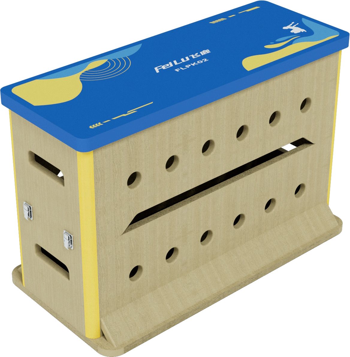 二层跑酷堆迭箱