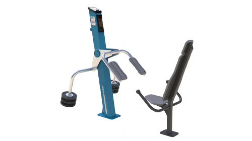 智能配重式蹬力训练器